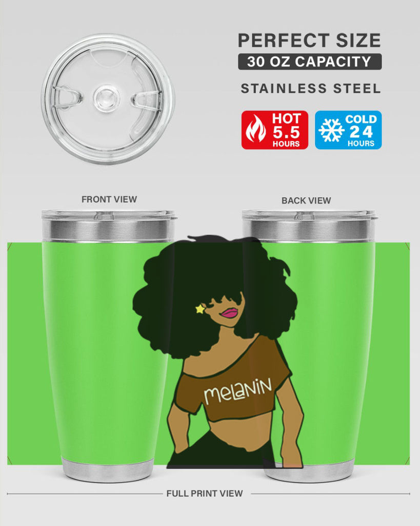 black girl melanin 18#- women-girls- Tumbler