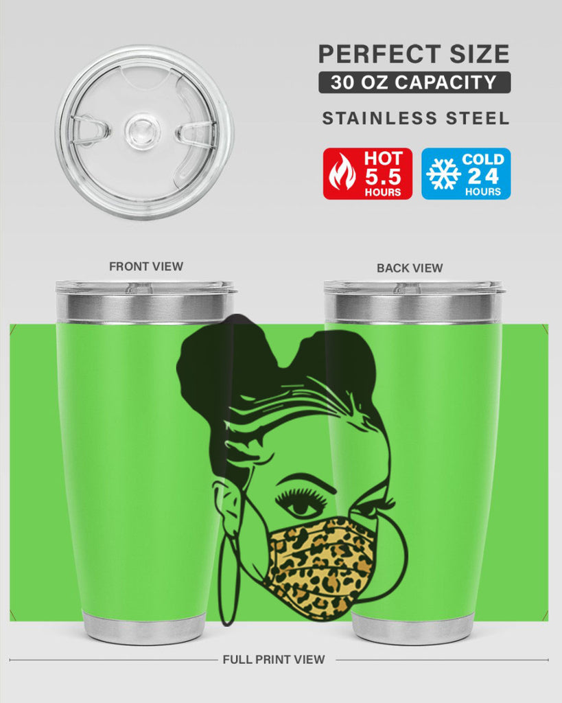 black nurse 4#- women-girls- Tumbler