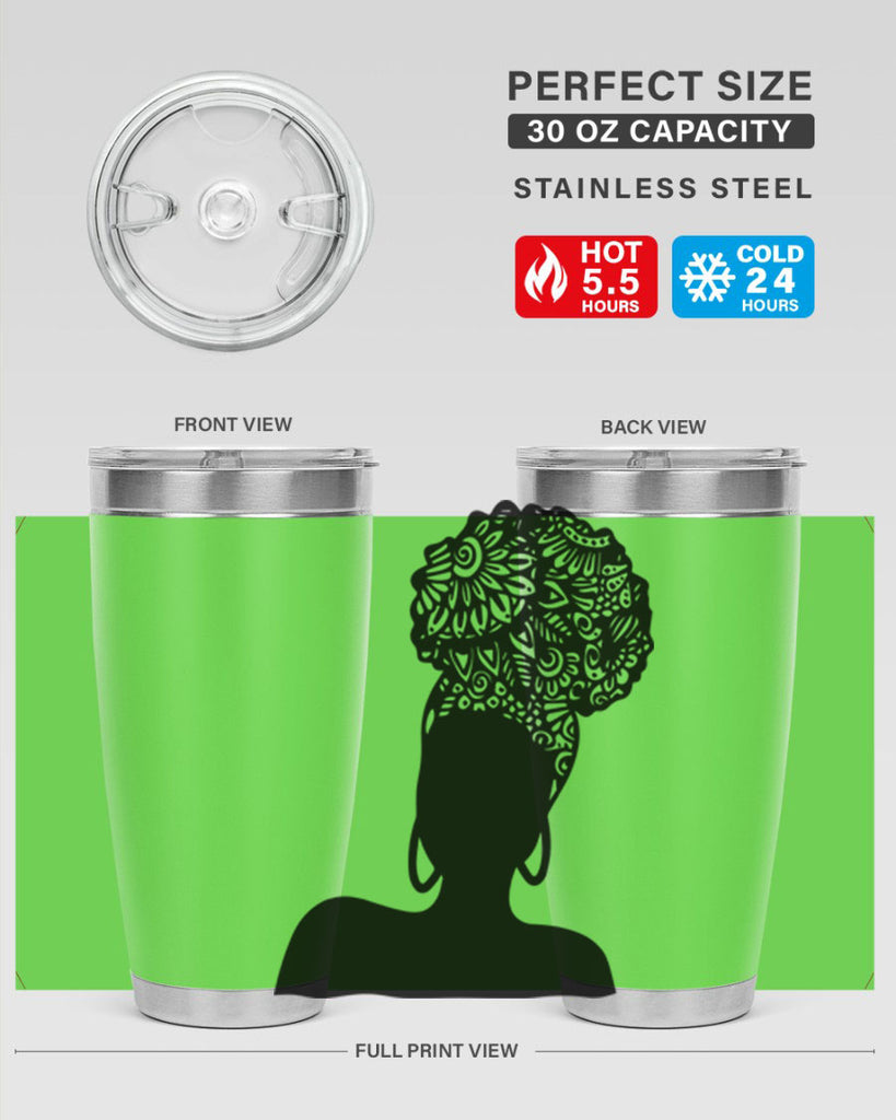 black women - queen 14#- women-girls- Tumbler