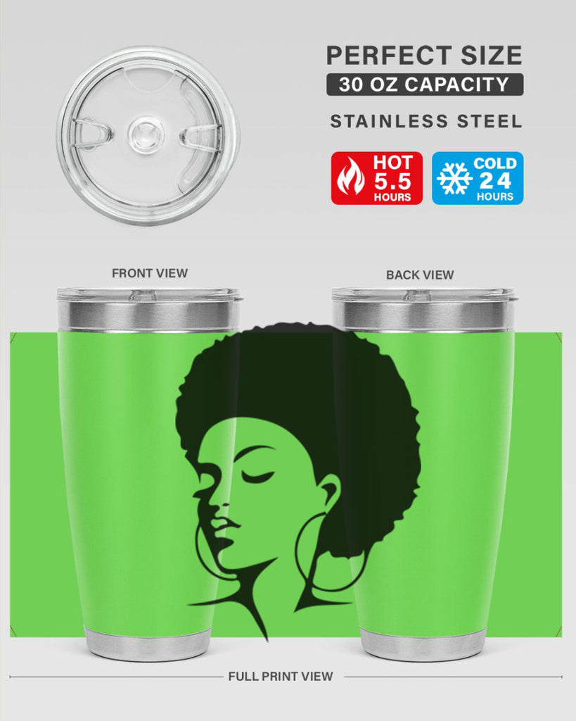 black women - queen 19#- women-girls- Tumbler