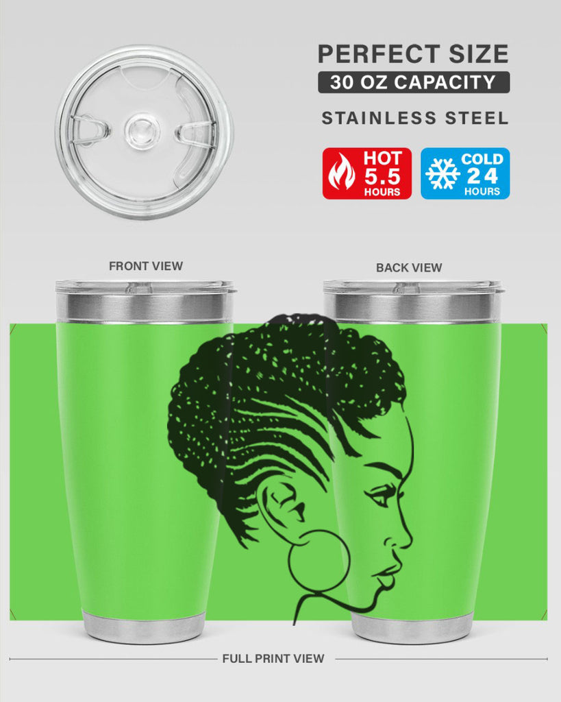black women - queen 20#- women-girls- Tumbler