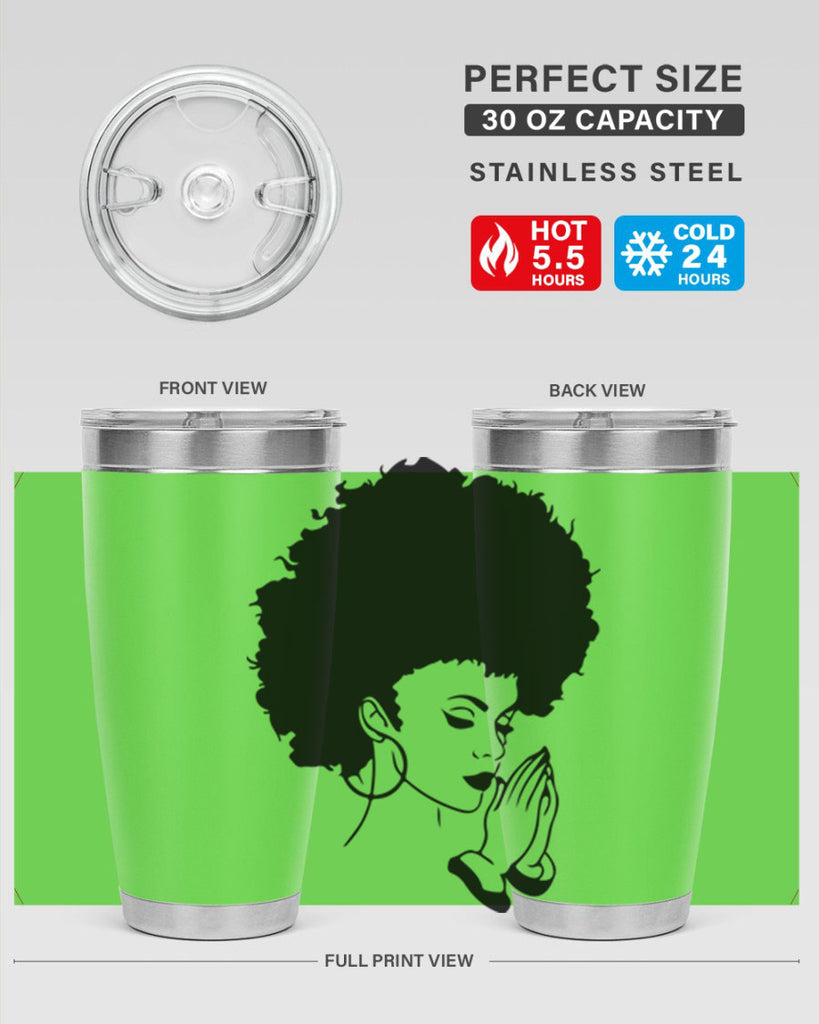 black women - queen 22#- women-girls- Tumbler