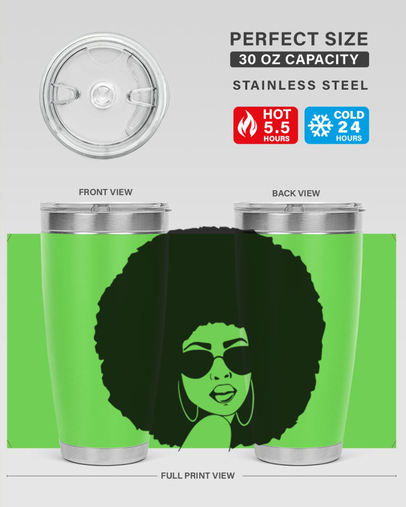 black women - queen 46#- women-girls- Tumbler