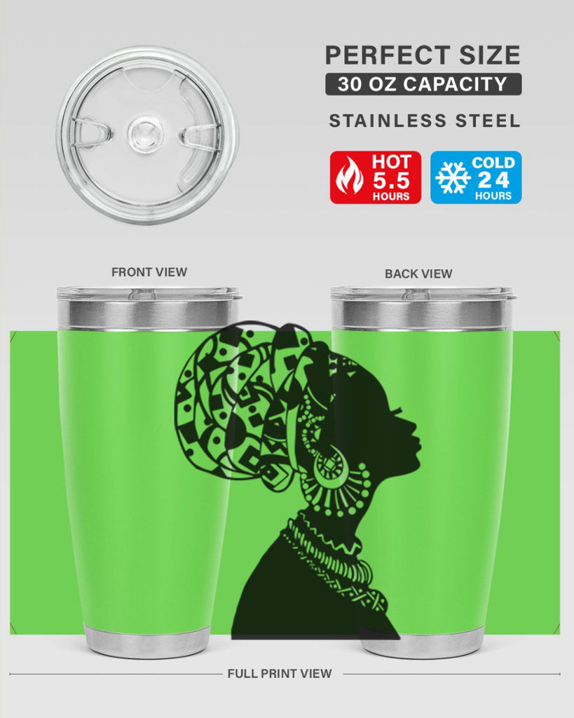 black women - queen 52#- women-girls- Tumbler