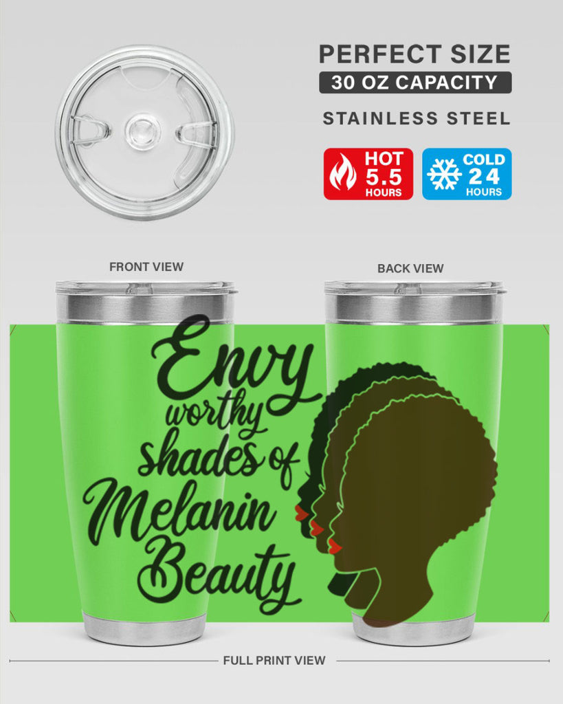 envy worth shades of melanin Style 39#- women-girls- Tumbler