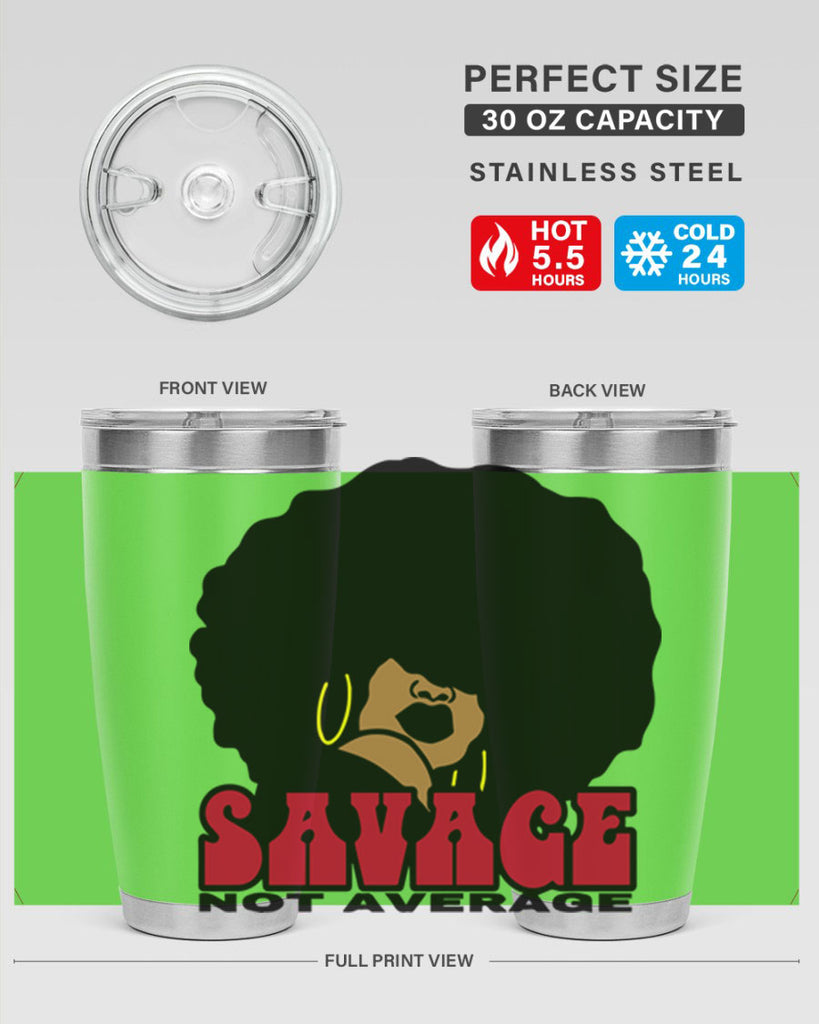 savage not average 1#- women-girls- Tumbler
