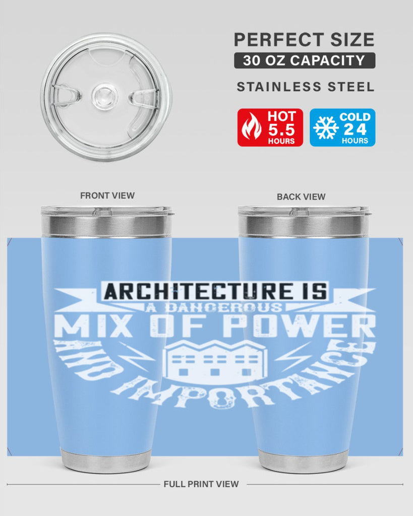 Architecture is a dangerous mix of power and importance Style 2#- architect- tumbler