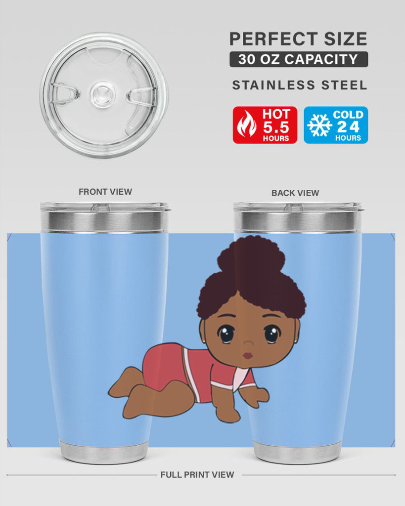 Black baby style 1#- women-girls- Tumbler