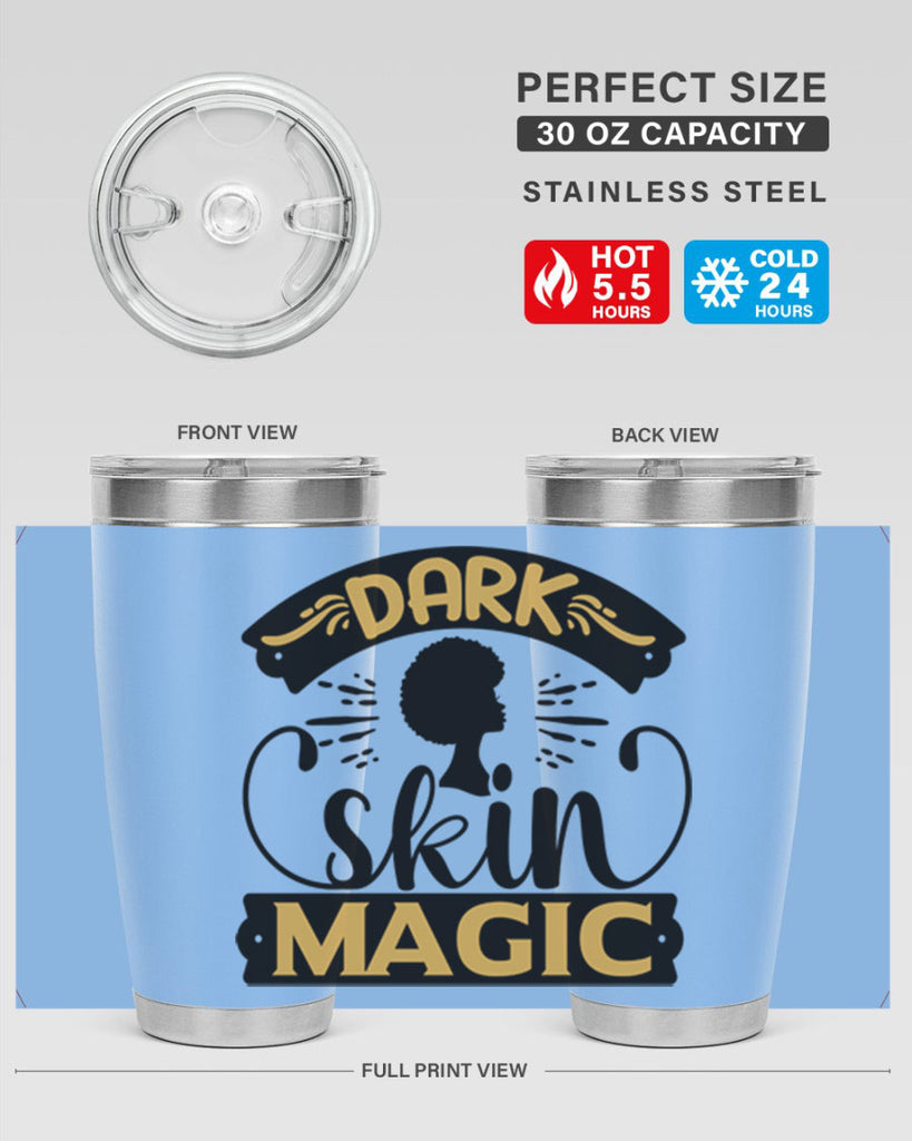 Dark skin magic Style 42#- women-girls- Tumbler