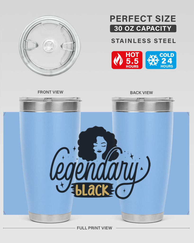 Legendary black Style 27#- women-girls- Tumbler