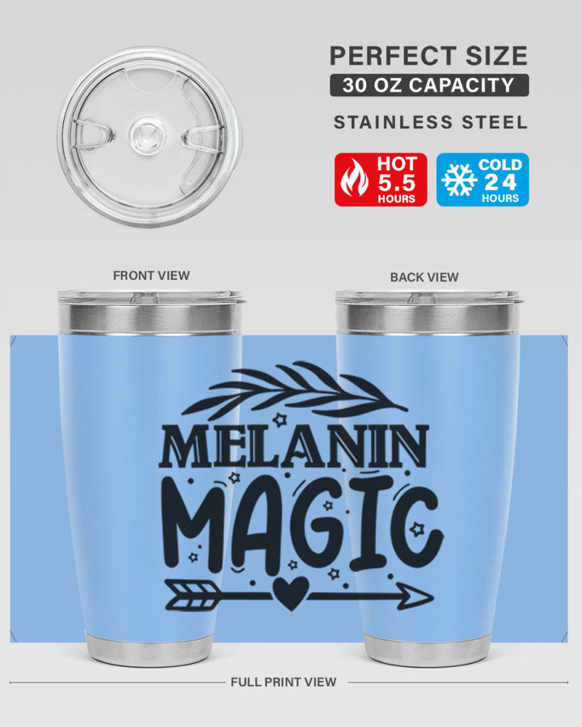 Melanin magic Style 19#- women-girls- Tumbler