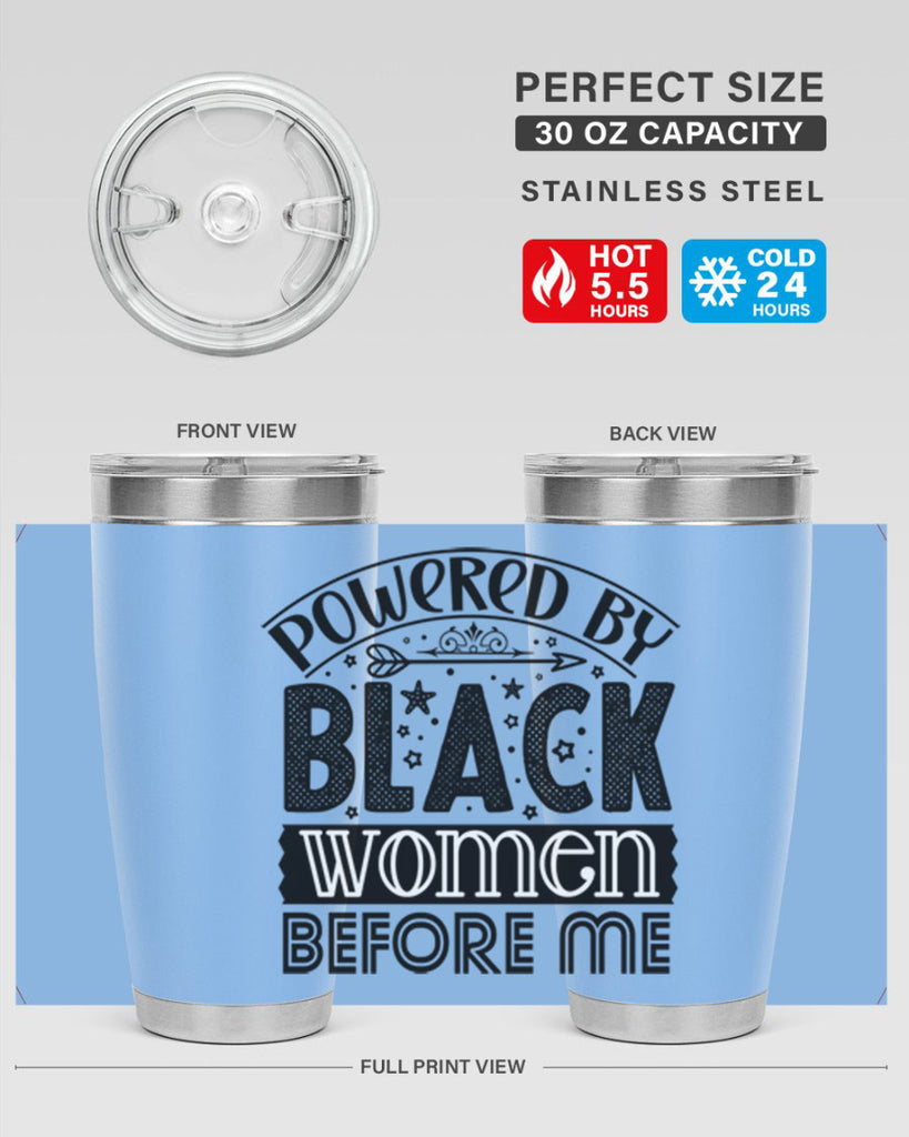 Powered by blackp women before me Style 14#- women-girls- Tumbler