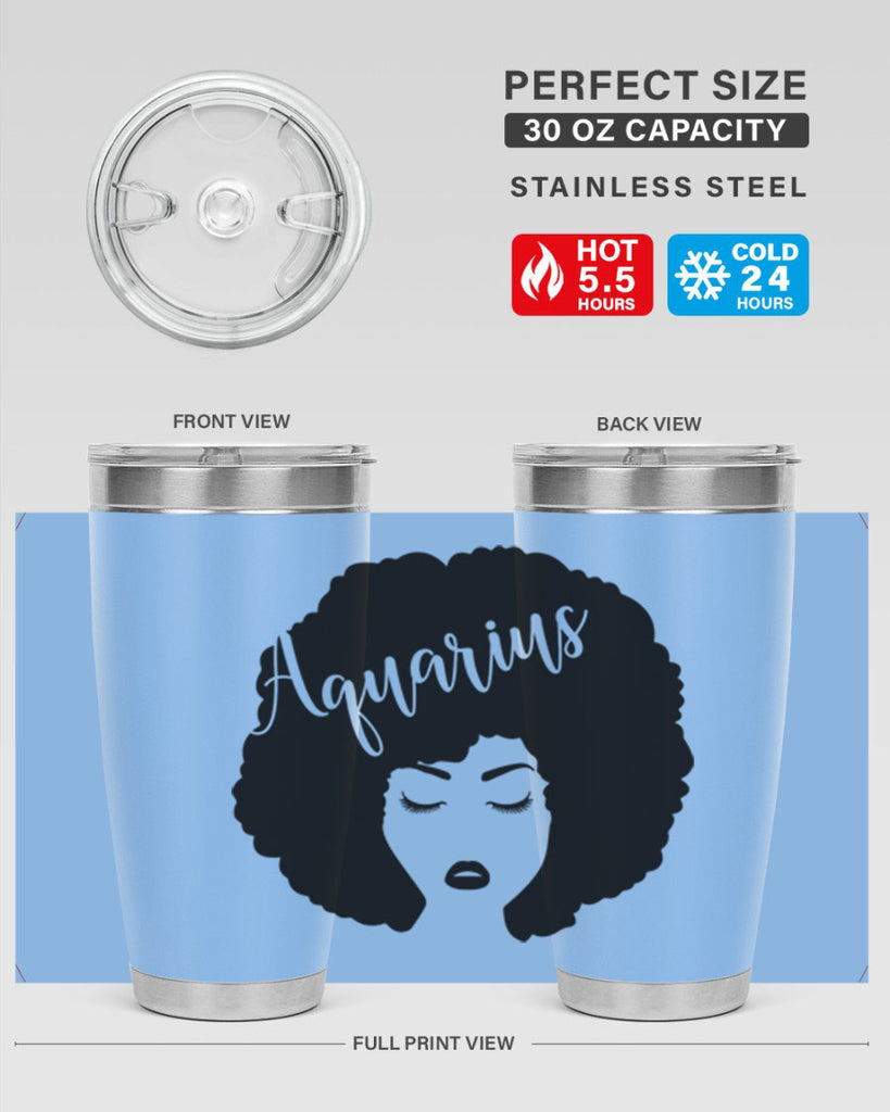 aquarius62#- women-girls- Tumbler