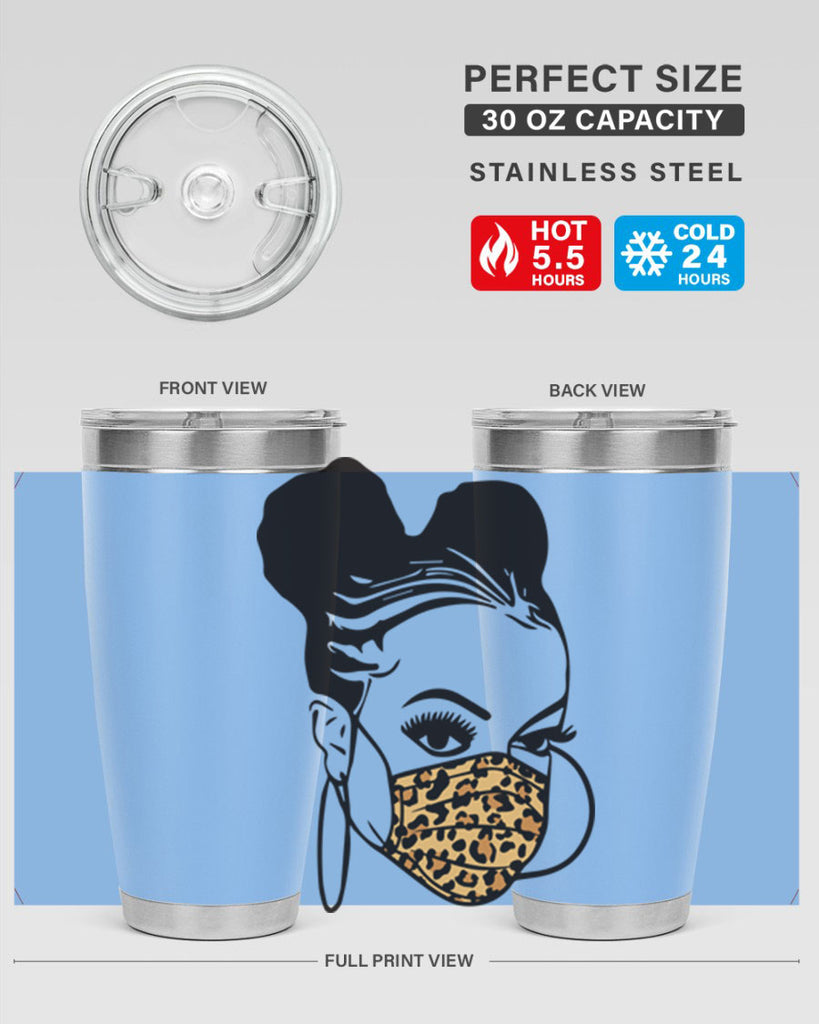 black nurse 4#- women-girls- Tumbler