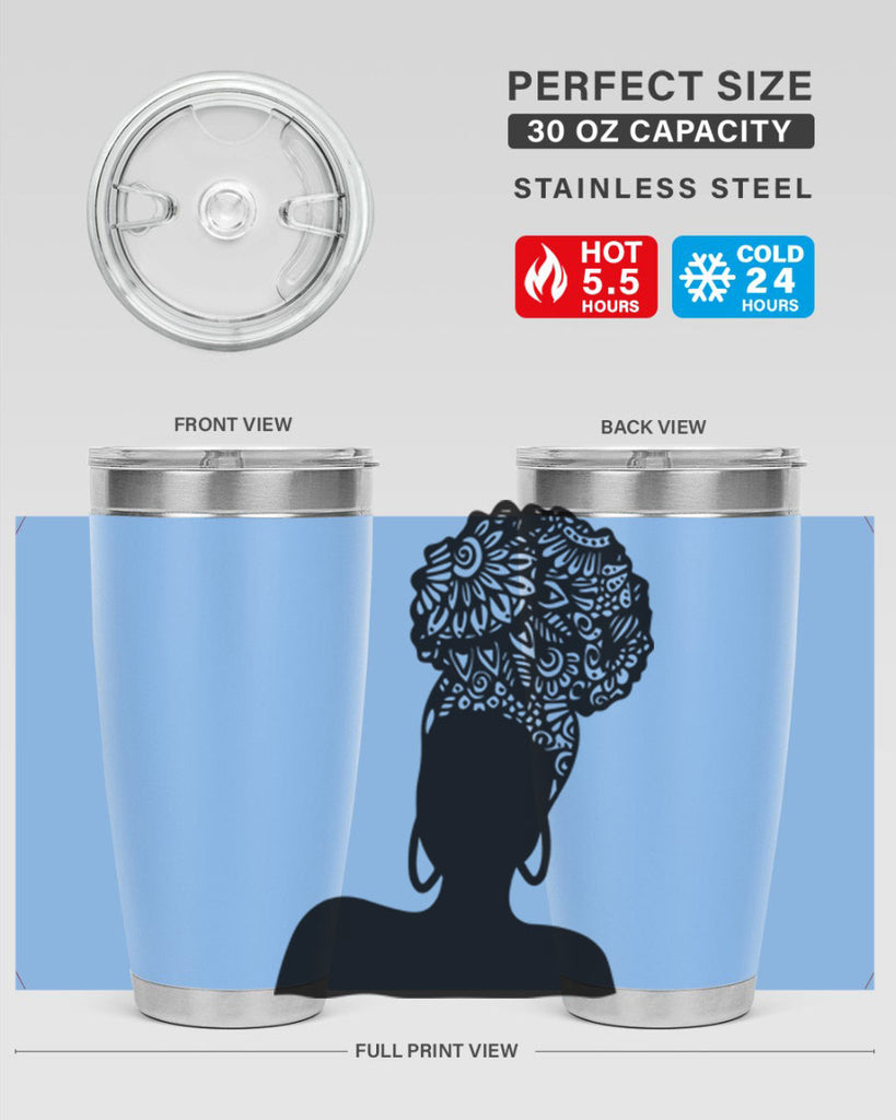 black women - queen 14#- women-girls- Tumbler