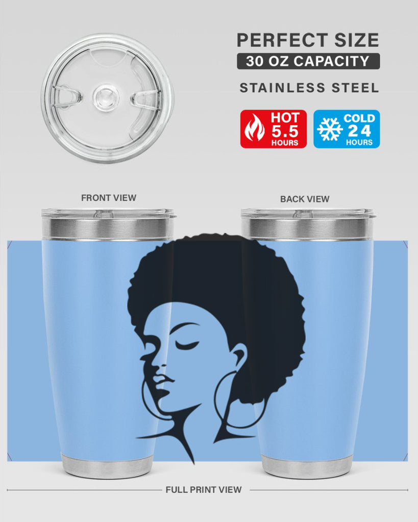 black women - queen 19#- women-girls- Tumbler