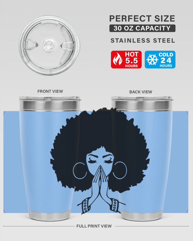black women - queen 21#- women-girls- Tumbler