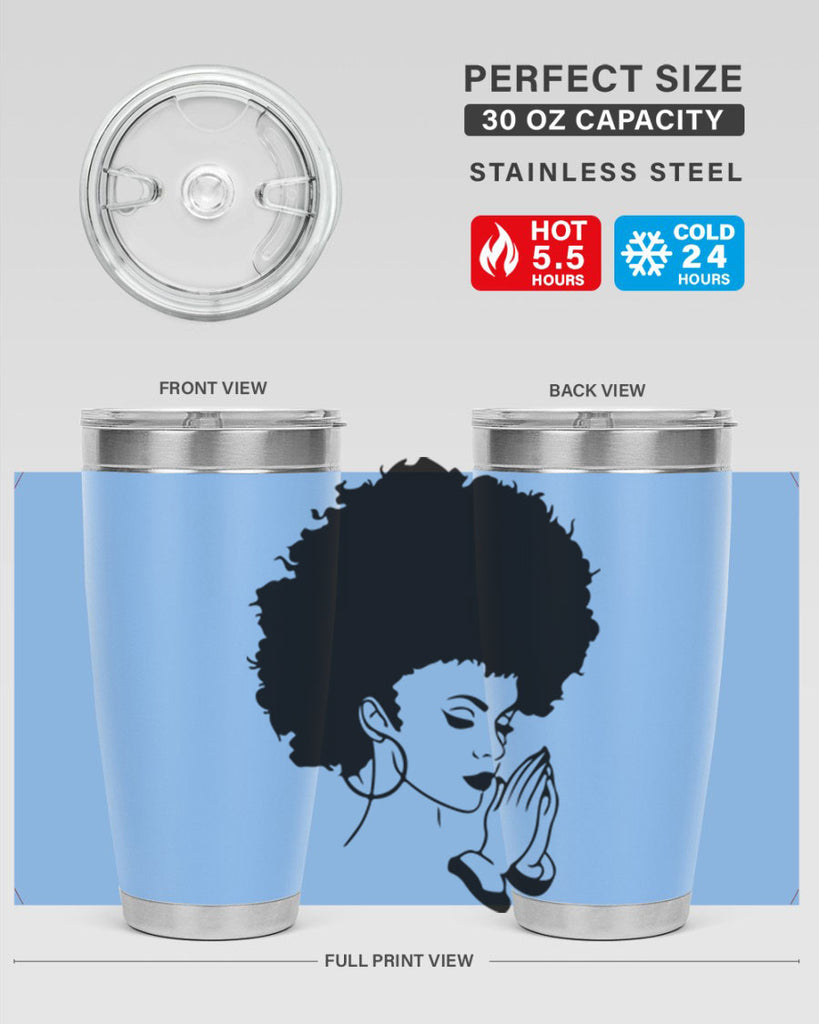 black women - queen 22#- women-girls- Tumbler