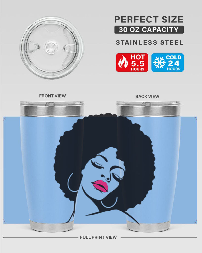 black women - queen 68#- women-girls- Tumbler