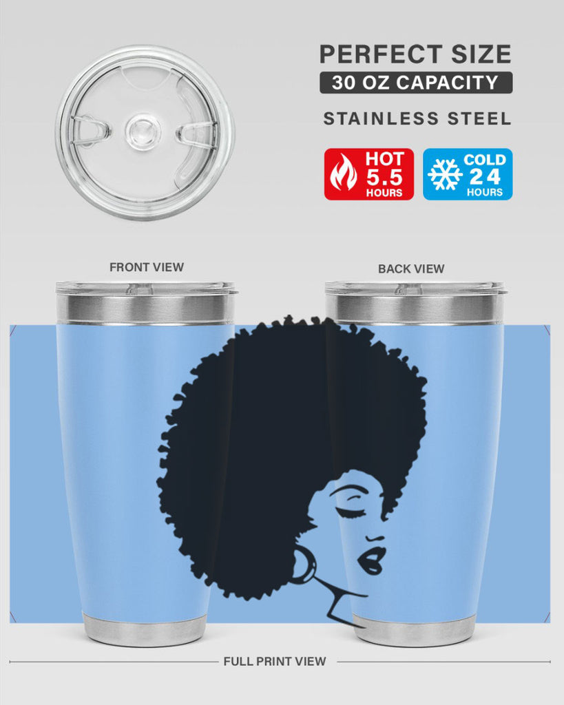black women - queen 77#- women-girls- Tumbler