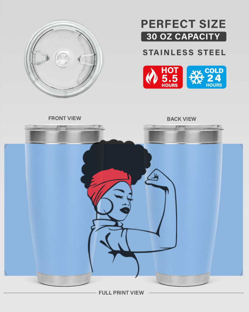 black women - queen 78#- women-girls- Tumbler