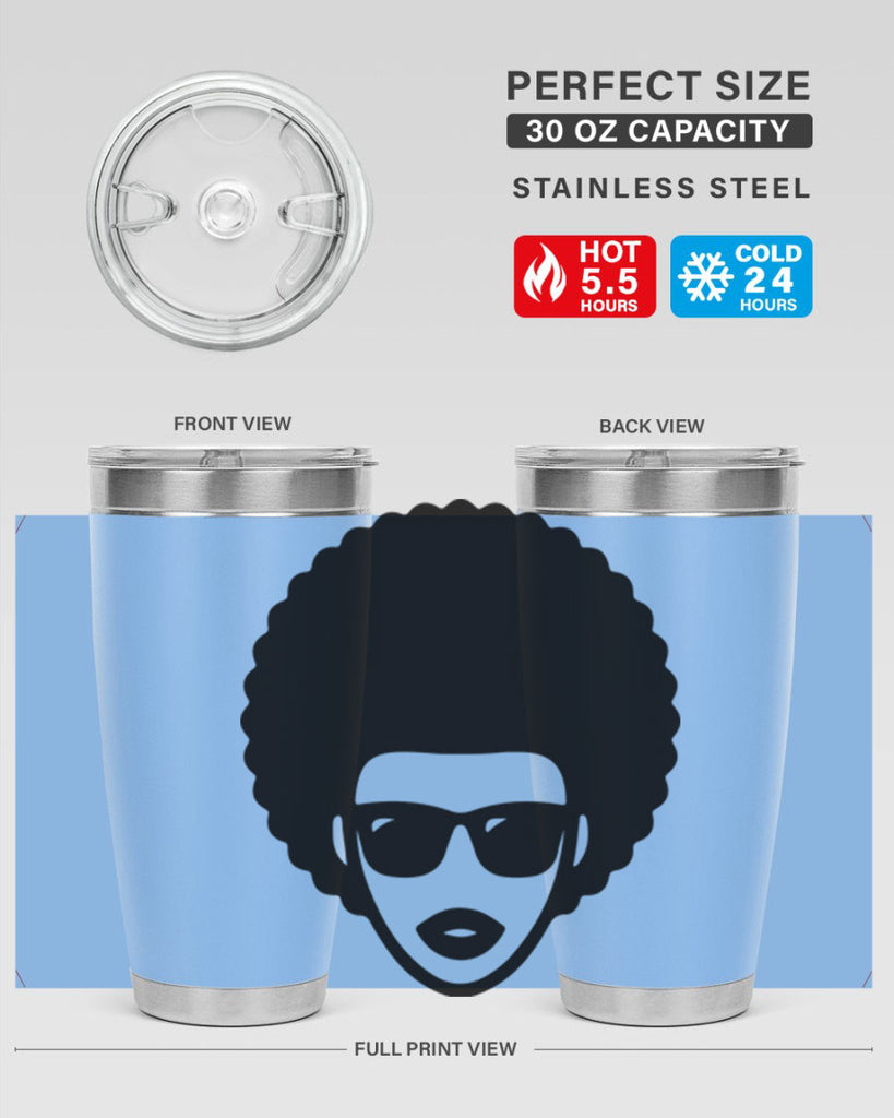 black women - queen 83#- women-girls- Tumbler