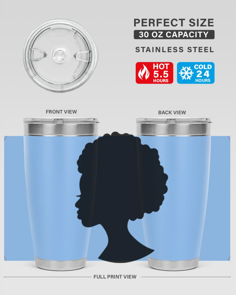 black women - queen 84#- women-girls- Tumbler