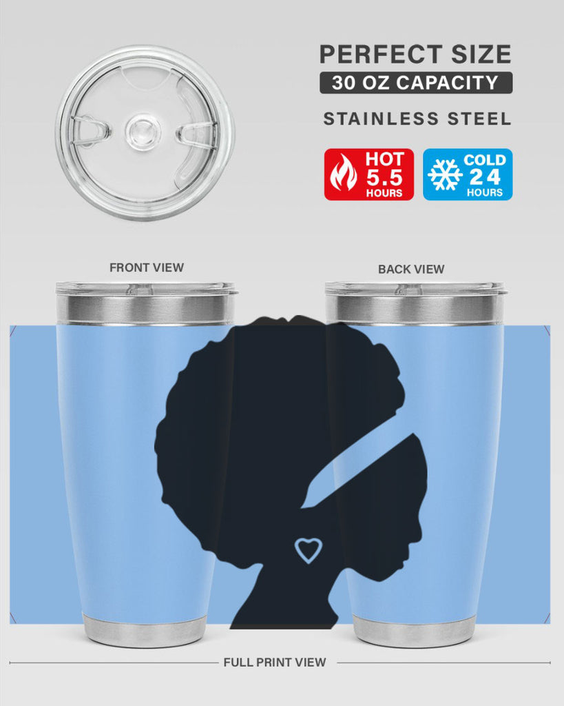 black women - queen 85#- women-girls- Tumbler