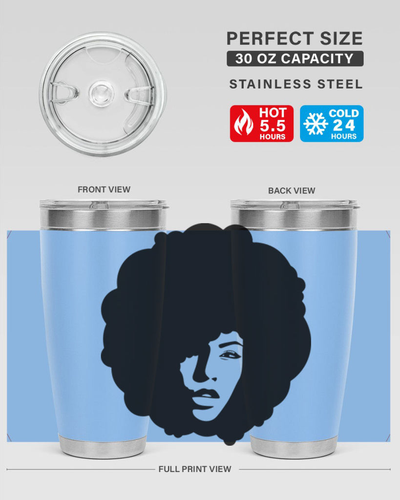 black women - queen 86#- women-girls- Tumbler