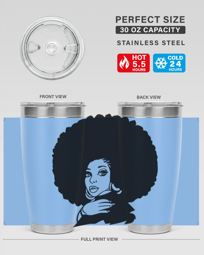 black women - queen 9#- women-girls- Tumbler