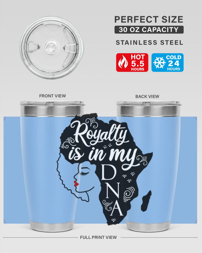 royalty is in my dna Style 10#- women-girls- Tumbler