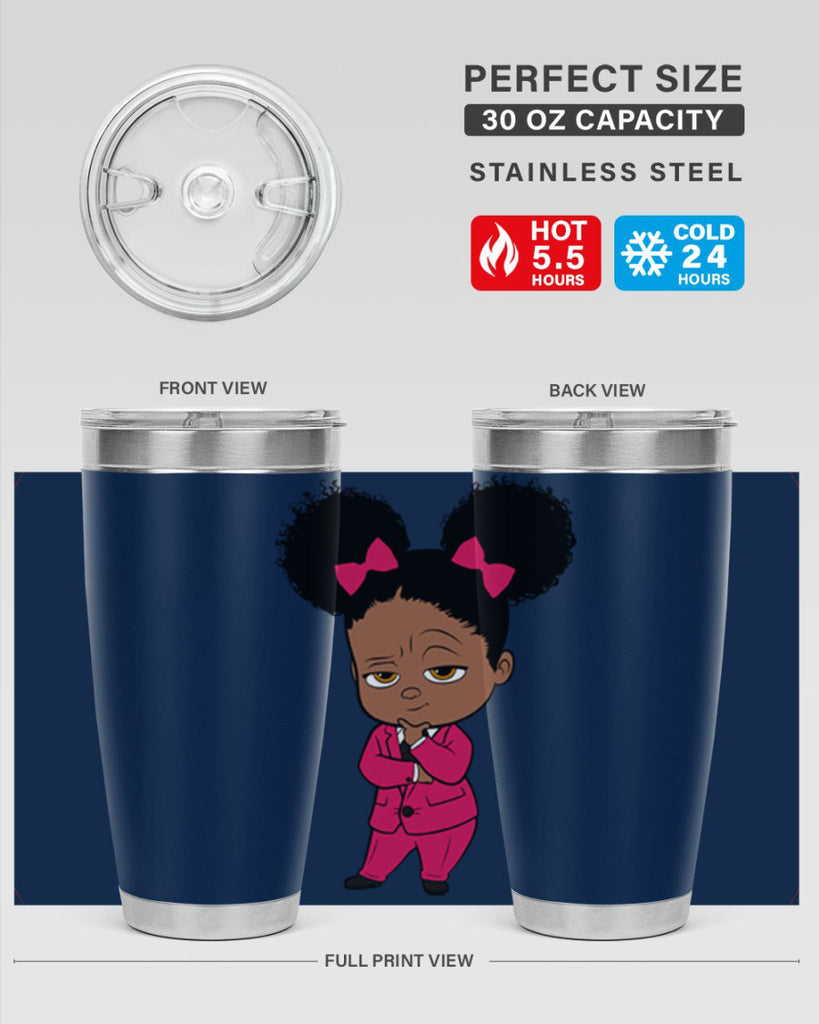 Black girl style 2#- women-girls- Tumbler