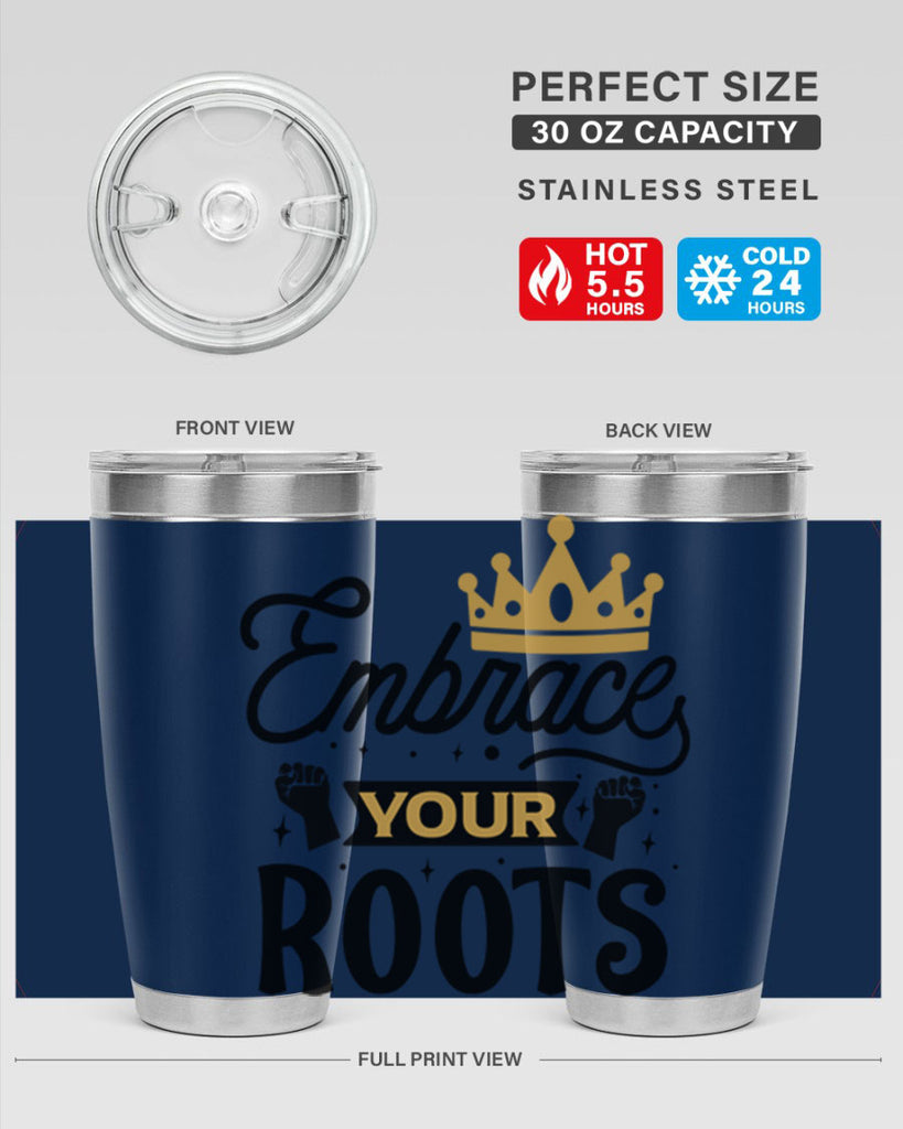 Embrace your roots Style 40#- women-girls- Tumbler