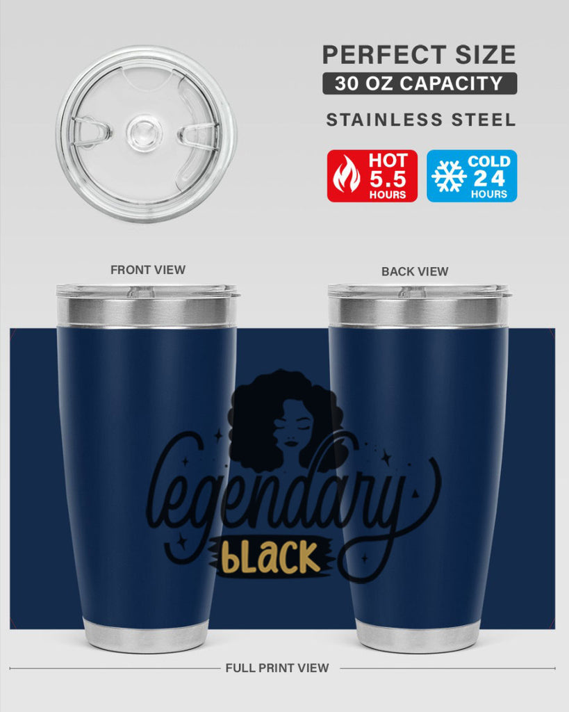 Legendary black Style 27#- women-girls- Tumbler