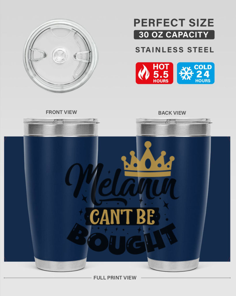 Melanin cant be bought Style 22#- women-girls- Tumbler