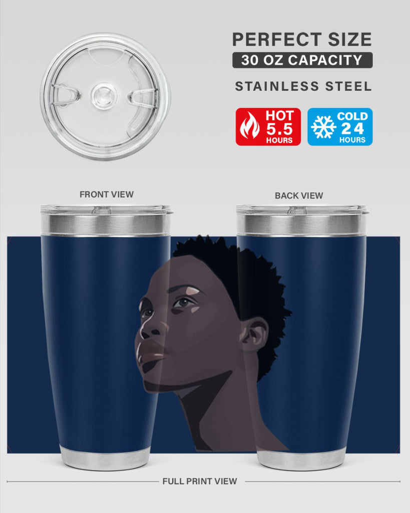 african woman portrait 88#- women-girls- Tumbler