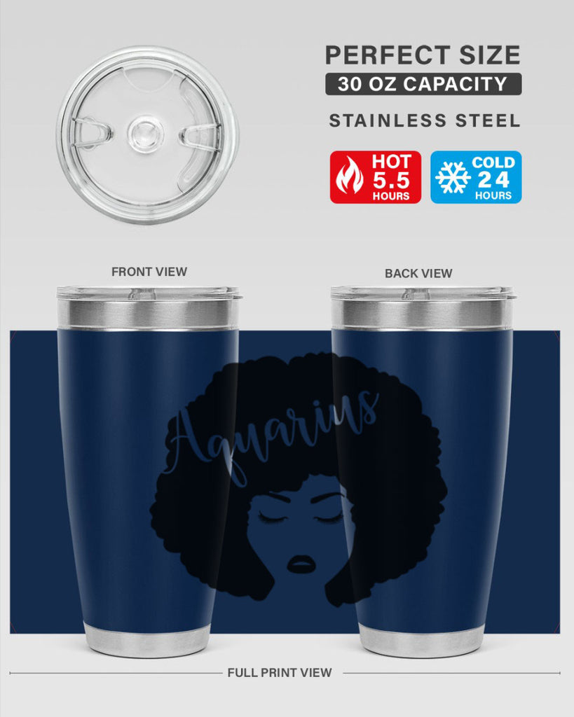 aquarius62#- women-girls- Tumbler
