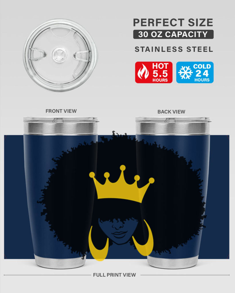 black women - queen 71#- women-girls- Tumbler