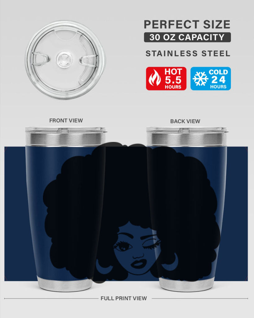 black women - queen 74#- women-girls- Tumbler