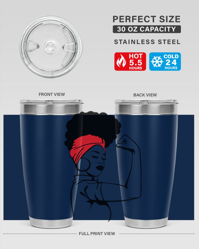 black women - queen 78#- women-girls- Tumbler