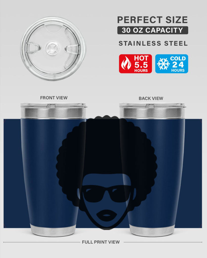 black women - queen 83#- women-girls- Tumbler