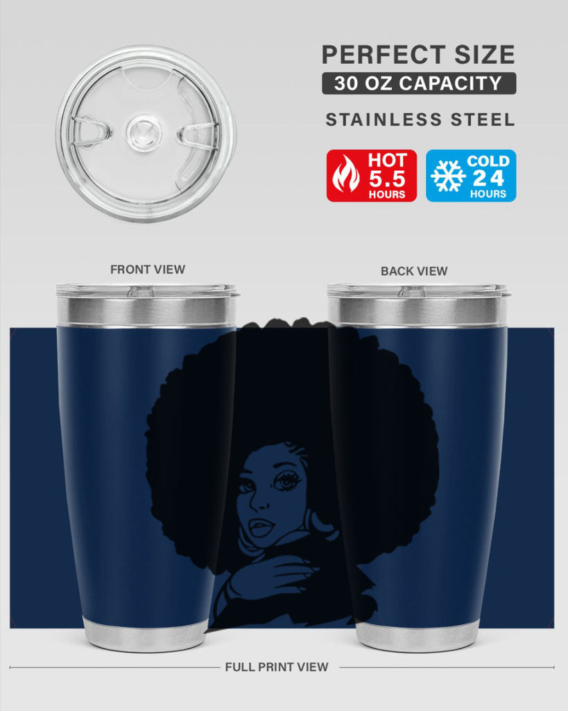 black women - queen 9#- women-girls- Tumbler