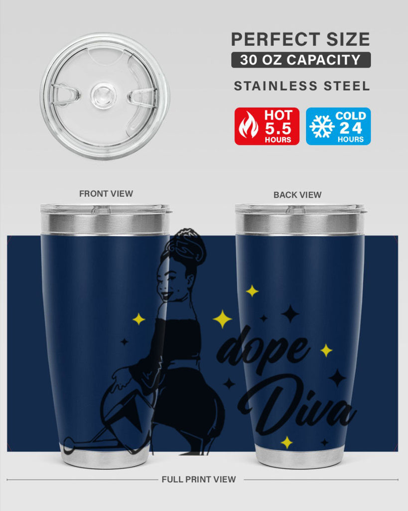 dope diva 4#- women-girls- Tumbler