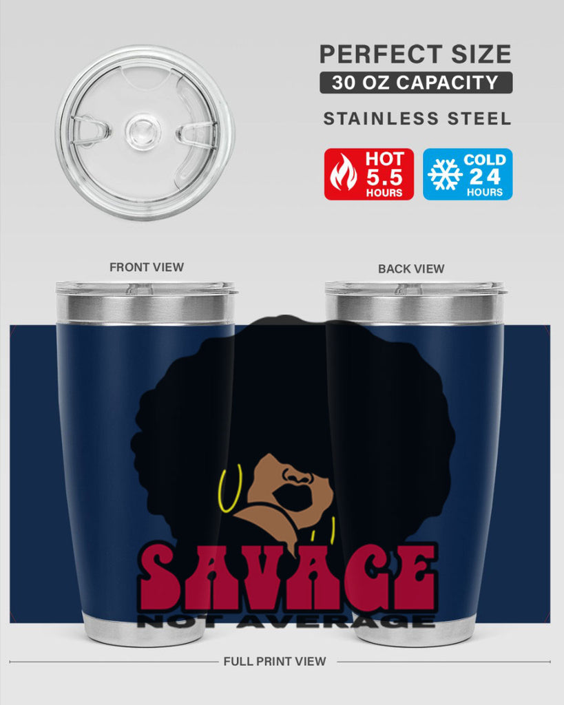savage not average 1#- women-girls- Tumbler