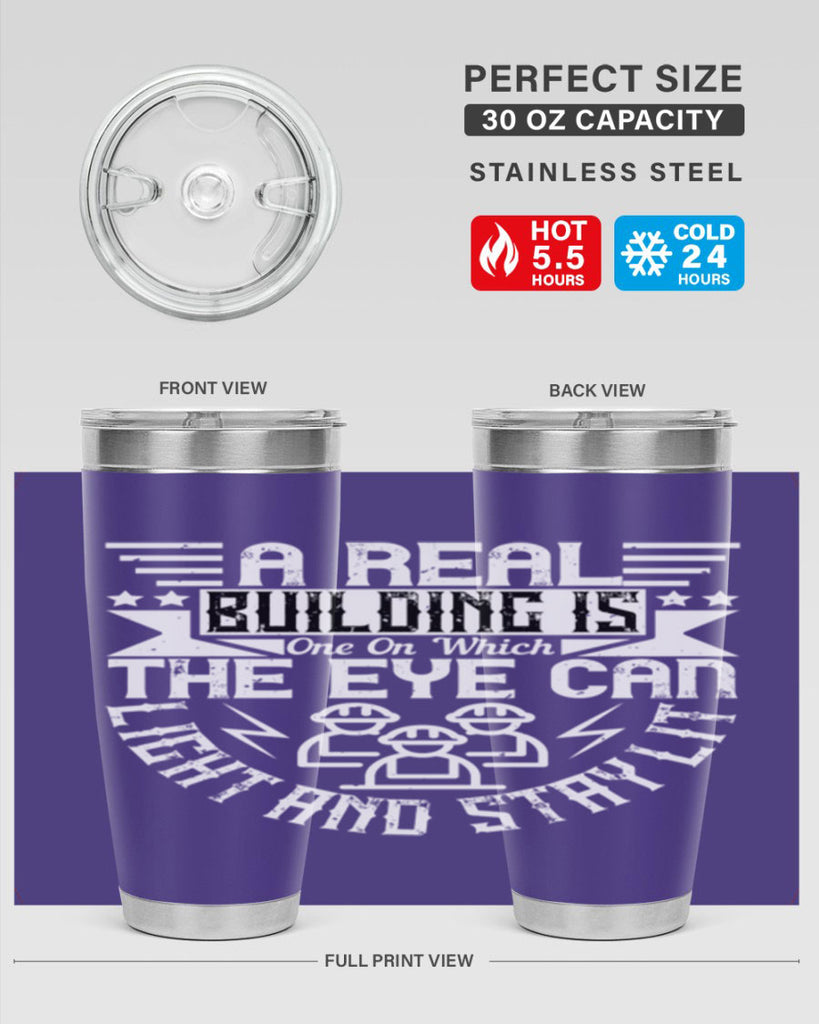 A real building is one on which the eye can light and stay lit Style 17#- architect- tumbler
