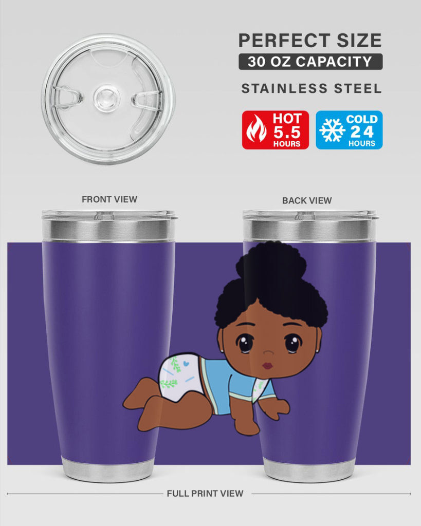 Black baby style 2#- women-girls- Tumbler