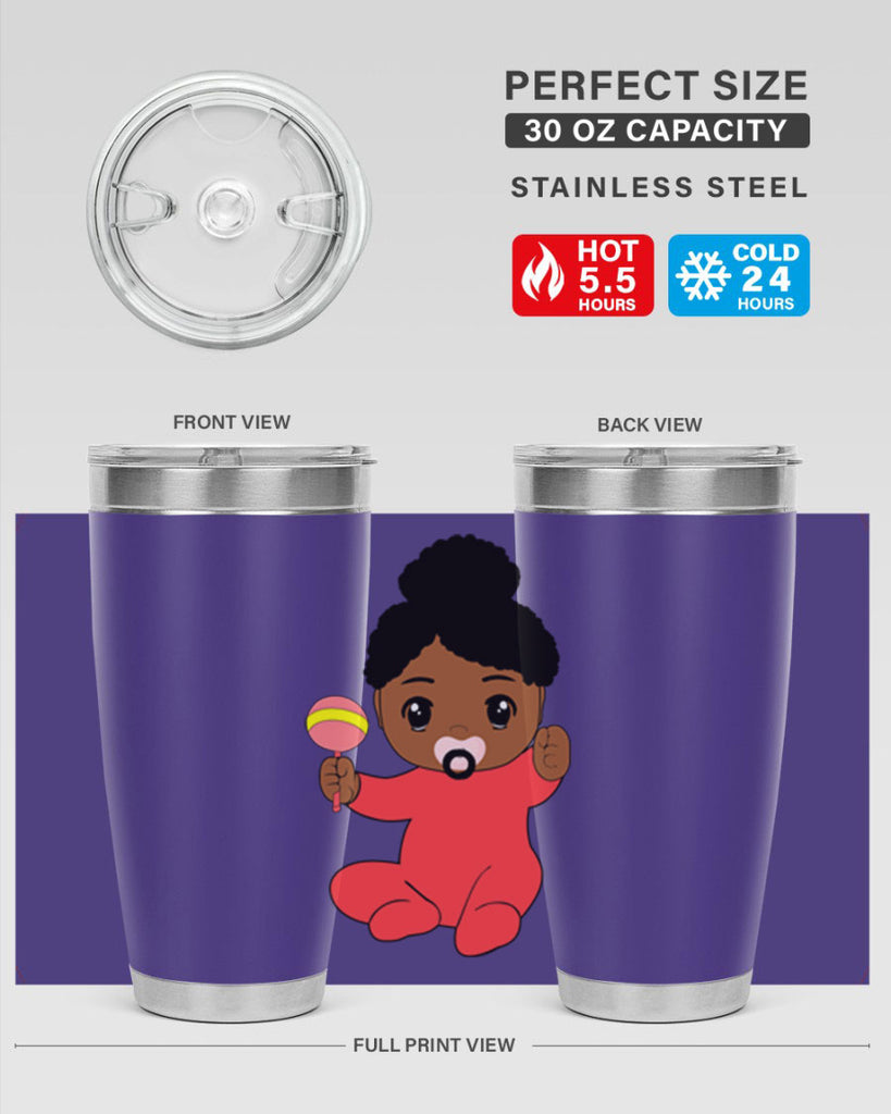 Black baby style 4#- women-girls- Tumbler