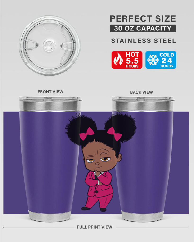 Black girl style 2#- women-girls- Tumbler