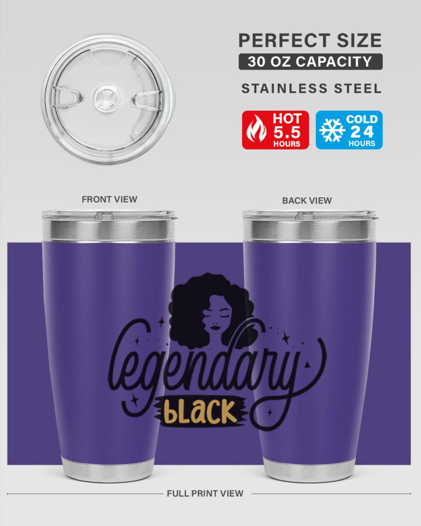 Legendary black Style 27#- women-girls- Tumbler