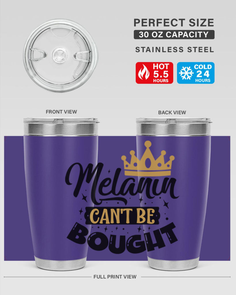 Melanin cant be bought Style 22#- women-girls- Tumbler